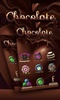 Chocolate GO Launcher screenshot 1