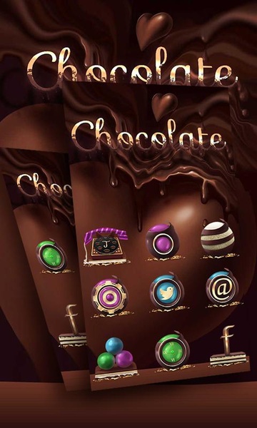 Chocolate GO Launcher - Preview 1