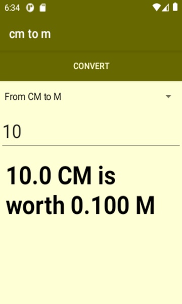 cm to m converter - Preview 4