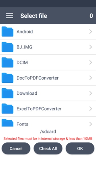 Excel To PDF Converter - Preview 5