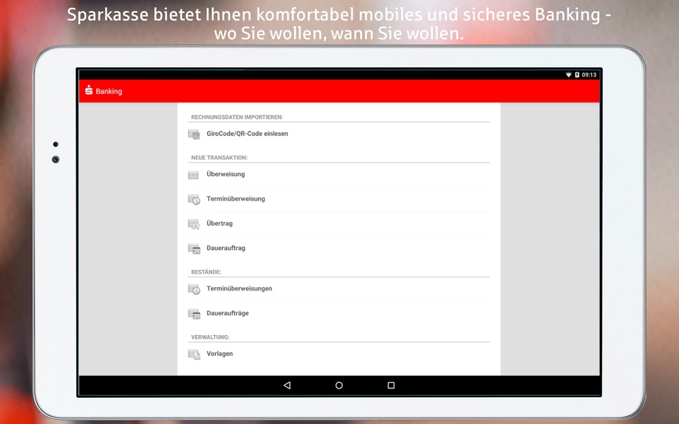 Sparkasse+ Tablet - Preview 2