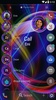 Theme Dialer Neon Abstract screenshot 3