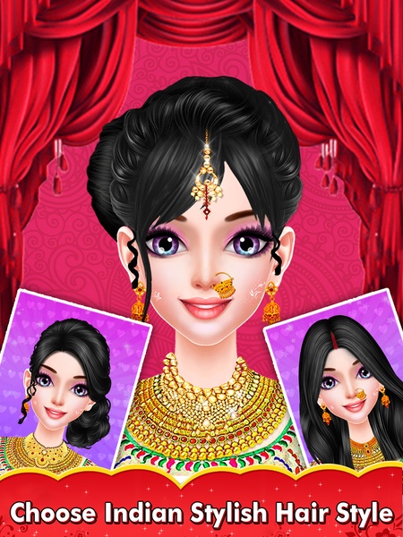 Indian Wedding Dress Up and Makeup Salon - Preview 12