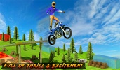 Racing on Bike - Moto Stunt screenshot 1