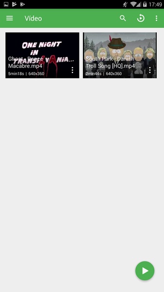 Namaskar Player - Audio video player - Preview 1