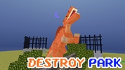 Blocky Dino Park: Spino Strike screenshot 2