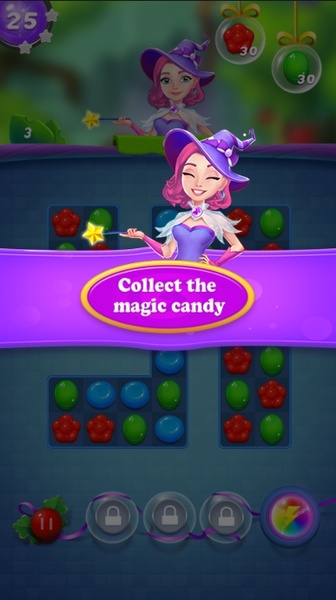 Candy Witch Match 3 Puzzle - Preview 1