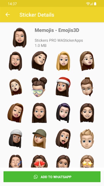Stickers Emojis WAStickerApps - Preview 6
