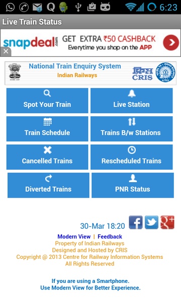 Live Train Status - Preview 7