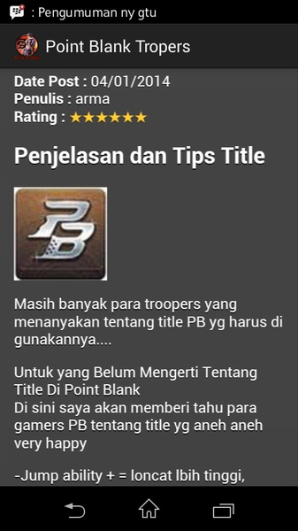 Point Blank Tropers - Preview 2