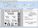 Retail Industry Barcode Labeling Tool screenshot 1