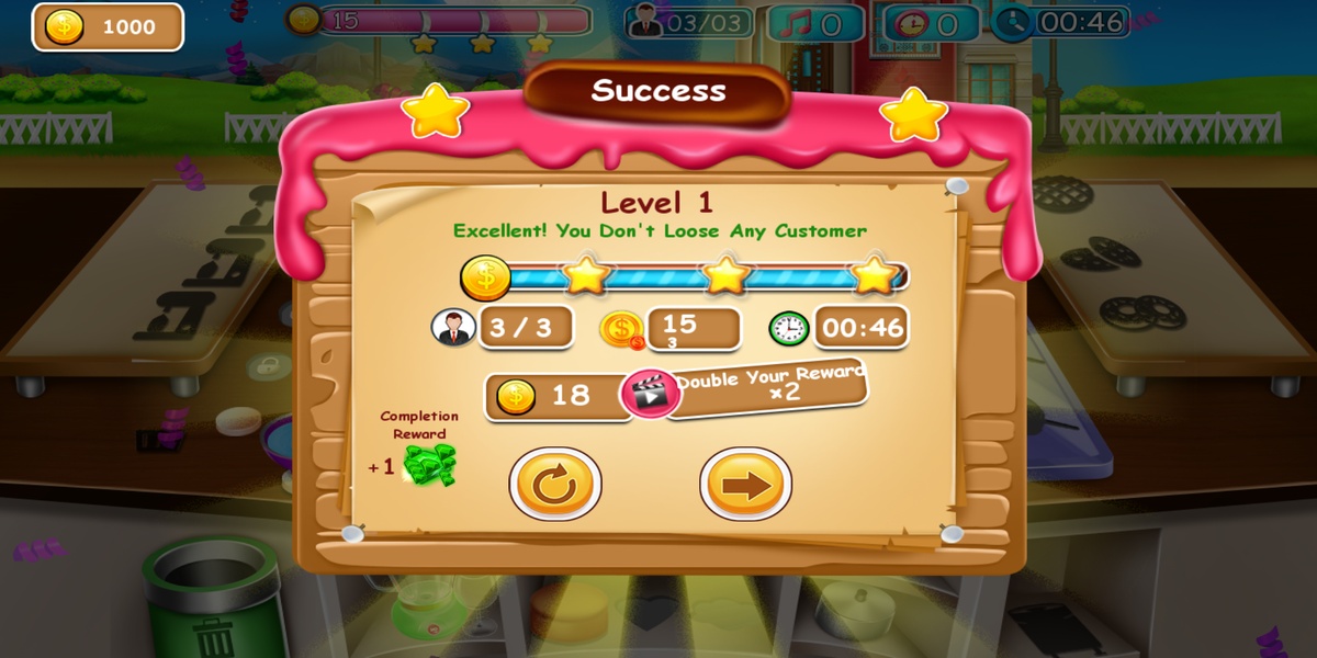 Cake Shop Great Pastries & Waffles Store Game - Preview 6