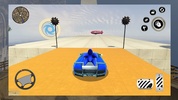 Blue Hedgehog Run Drive Race screenshot 3