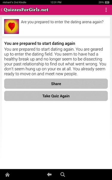 Quizzes For Girls - Preview 1