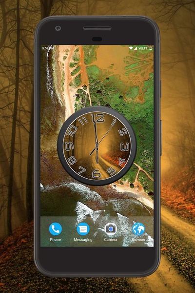 Forest Clock Live Wallpaper - Preview 5