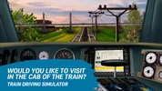 Train driving simulator screenshot 1