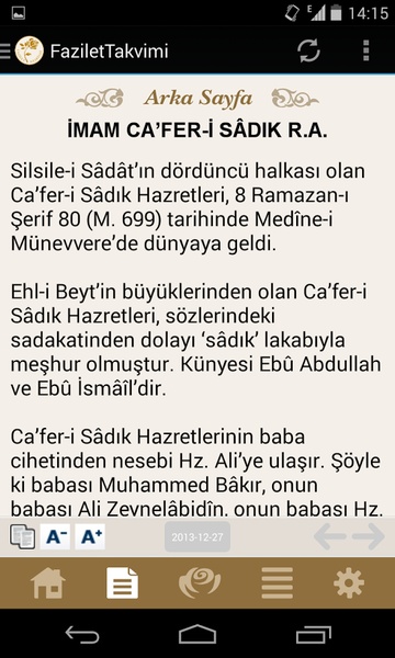 Fazilet Takvimi - Preview 4