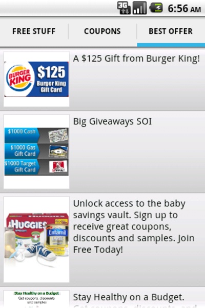 Free Stuff And Coupons - Preview 1