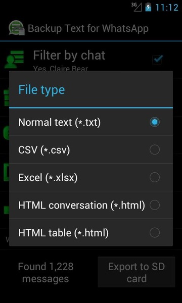 Backup Text for Whats - Preview 4