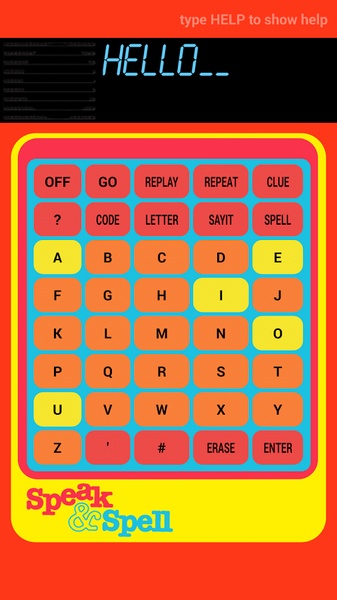 Speak and Spell - Preview 2
