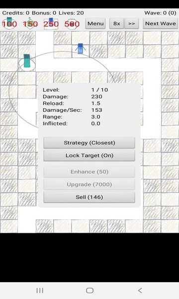 Sketch Drawing Tower Defense - Preview 1