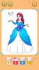 Princess Coloring Book: Magic Color by Number screenshot 9