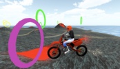 Motocross Volcano Jumping screenshot 3