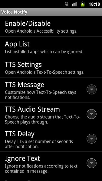 Voice Notify - Preview 4