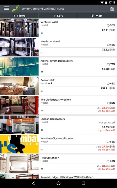 HostelBookers - Preview 4