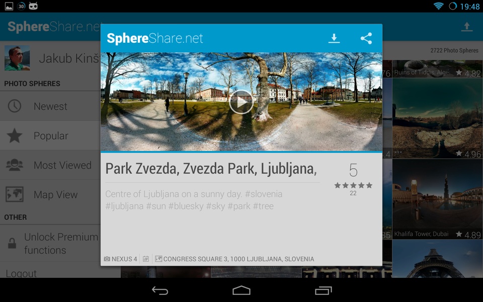 SphereShare - Preview 2