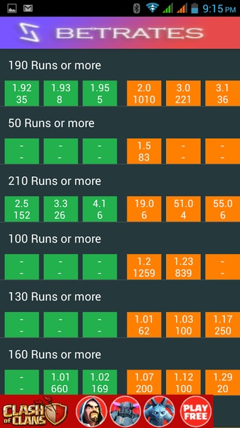 BetRates - Preview 1