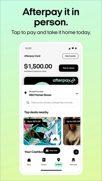 Afterpay bike outlet stores