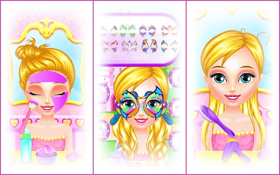 Baby Princess Face Paint Party - Preview 2