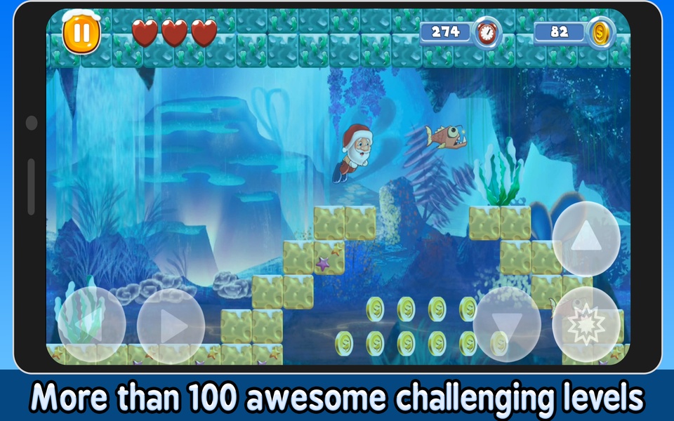 Super Santa Run & Jump Christmas Adventure - Preview 5