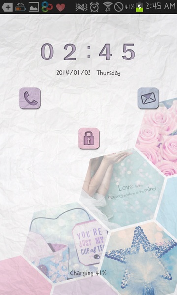 GO Locker Daydream Theme - Preview 1