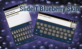 SlideIT Blueberry skin screenshot 4