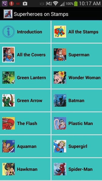Superheroes on Stamps - Preview 8