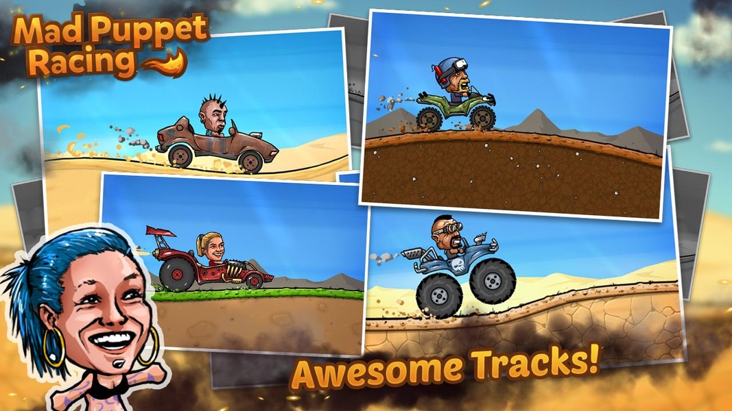 Mad Puppet Uphill Racing - Preview 2