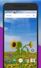 Sunflower 3D LiveWallpaper screenshot 3