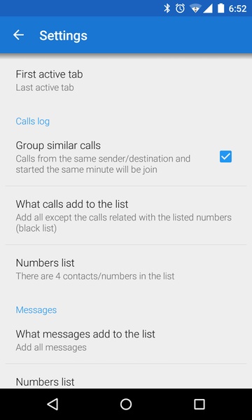 Telephony backup tool - Preview 2