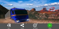 Sand Excavator Truck driving Rescue simulator 3D screenshot 1