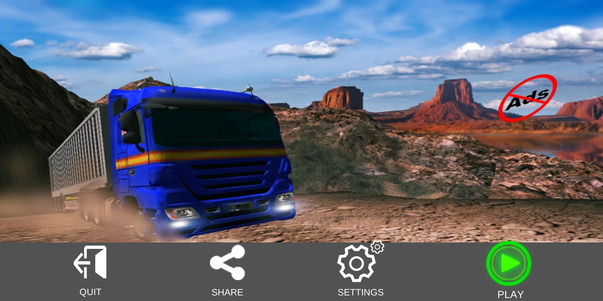 Sand Excavator Truck driving Rescue simulator 3D - Preview 1
