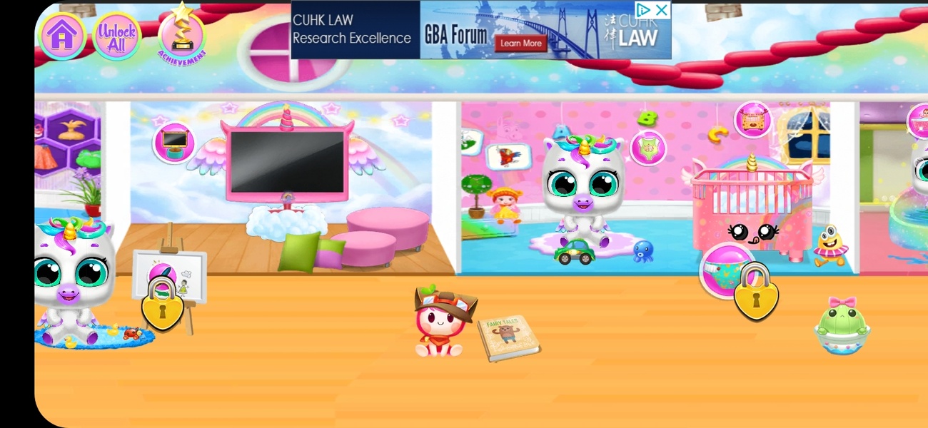 Pregnant Mom Baby Unicorn Game - Preview 15