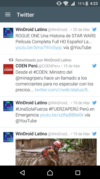 WinDroid Latino - Preview 2