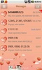 My Valentine Theme GO SMS screenshot 5