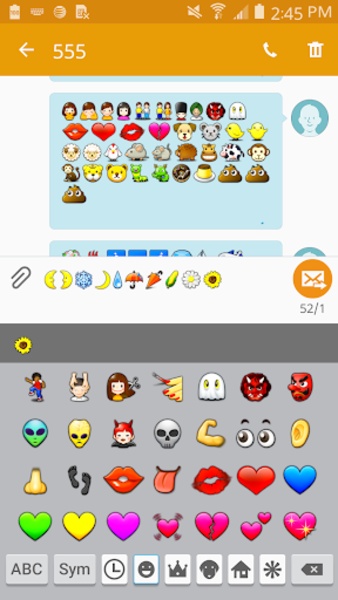 Emoji 9 Free Font Theme - Preview 2