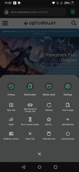 AVG Browser - Preview 3