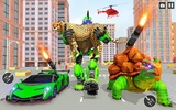 Turtle Super Robot Car Transform Shooting Game screenshot 5