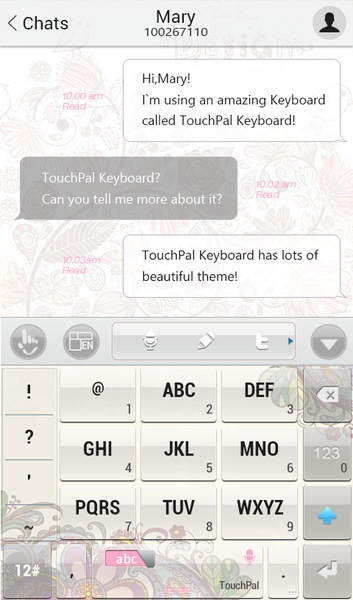 Multicolor World TouchPal Theme - Preview 4