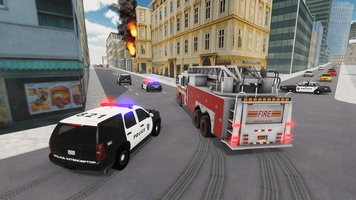 Fire Truck Driving Simulator针对于android 从uptodown上下载apk